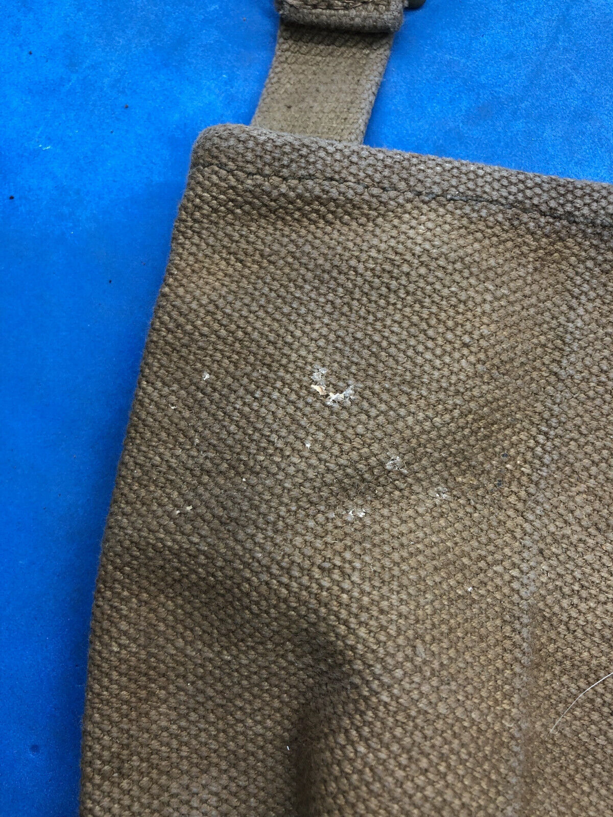 WW2 British Army 37 Pattern Webbing Water Bottle Carrier Harness - 1944 Dated - The Militaria Shop