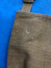 Load image into Gallery viewer, WW2 British Army 37 Pattern Webbing Water Bottle Carrier Harness - 1944 Dated - The Militaria Shop