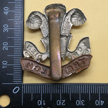 Load image into Gallery viewer, Original WW2 British Army Cap Badge - The Welch - The Militaria Shop
