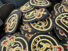 Load image into Gallery viewer, Original British Home Front Industrial Civil Defence Corps Cloth Badge - I.C.D.S - The Militaria Shop