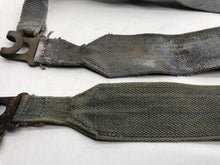 Load image into Gallery viewer, Original WW2 British Army / RAF 37 Pattern L Strap Set - The Militaria Shop