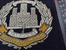 Charger l'image dans la galerie, British Army Bullion Embroidered Blazer Badge - Northamptonshire Regiment - The Militaria Shop