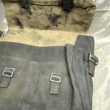 Load image into Gallery viewer, Original WW2 British Army / RAF 37 Pattern Webbing Small Pack & L Straps Set - The Militaria Shop