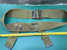 Load image into Gallery viewer, Original 1908 Pattern Webbing Belt, 2nd Foresters- Large Size in Great Condition - The Militaria Shop
