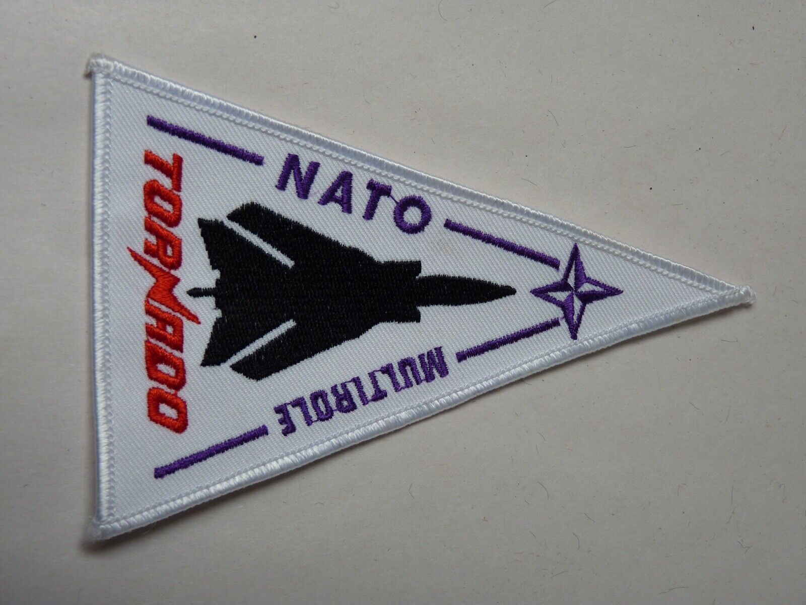 Very nice TORNADO Multirole NATO fighter pilots patch - military jacket patch - The Militaria Shop