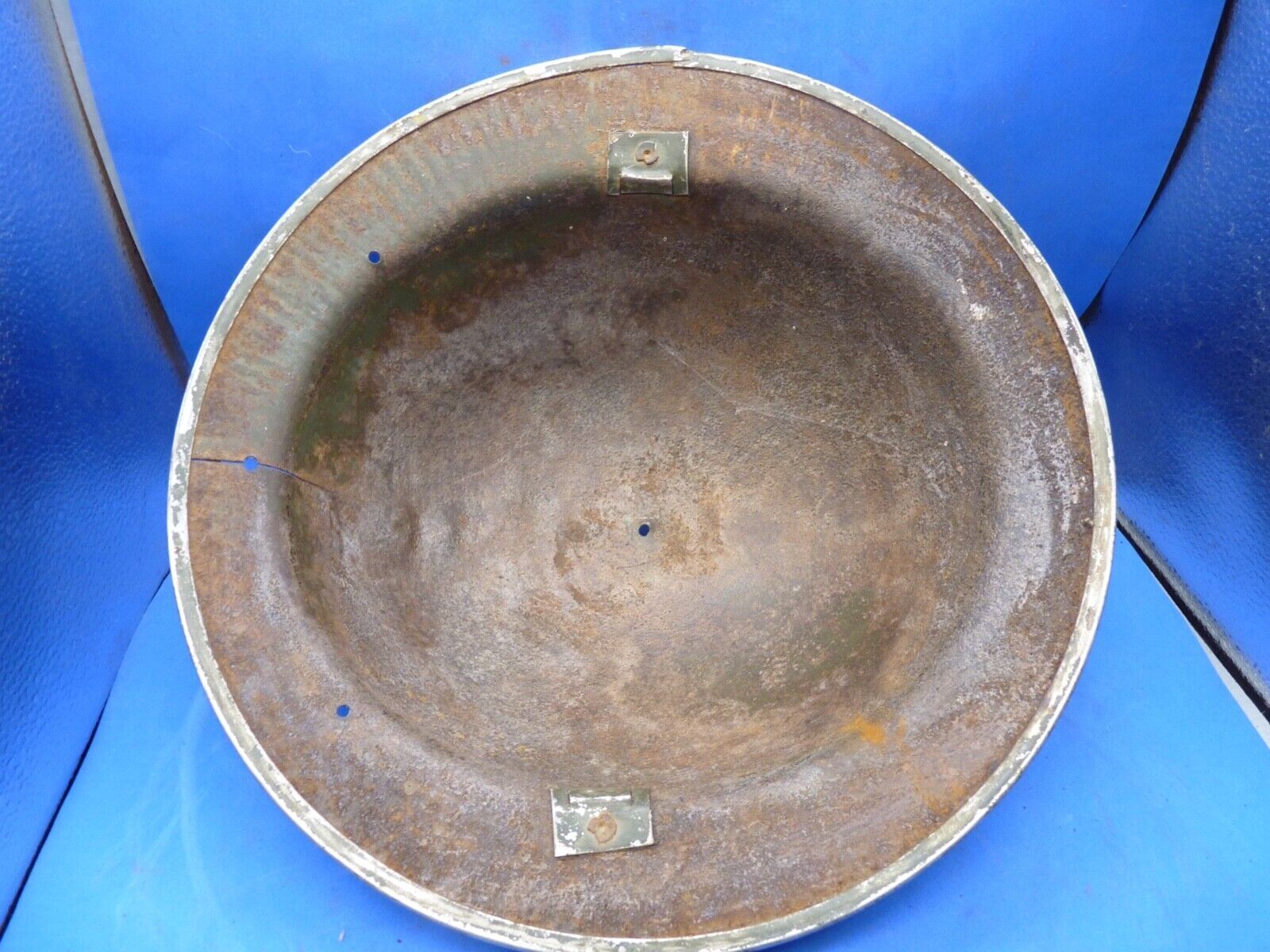 Original WW2 South African Army Mk2 Brodie Helmet - British Style Combat Helmet - The Militaria Shop