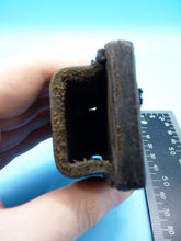 Charger l'image dans la galerie, Black Leather CMP 45 Colt Auto 45 Single Mag Pouch - Price Western Leather - The Militaria Shop