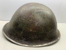 Load image into Gallery viewer, Original WW2 British / Canadian Army Mk3 High Rivet Combat Helmet Shell - The Militaria Shop