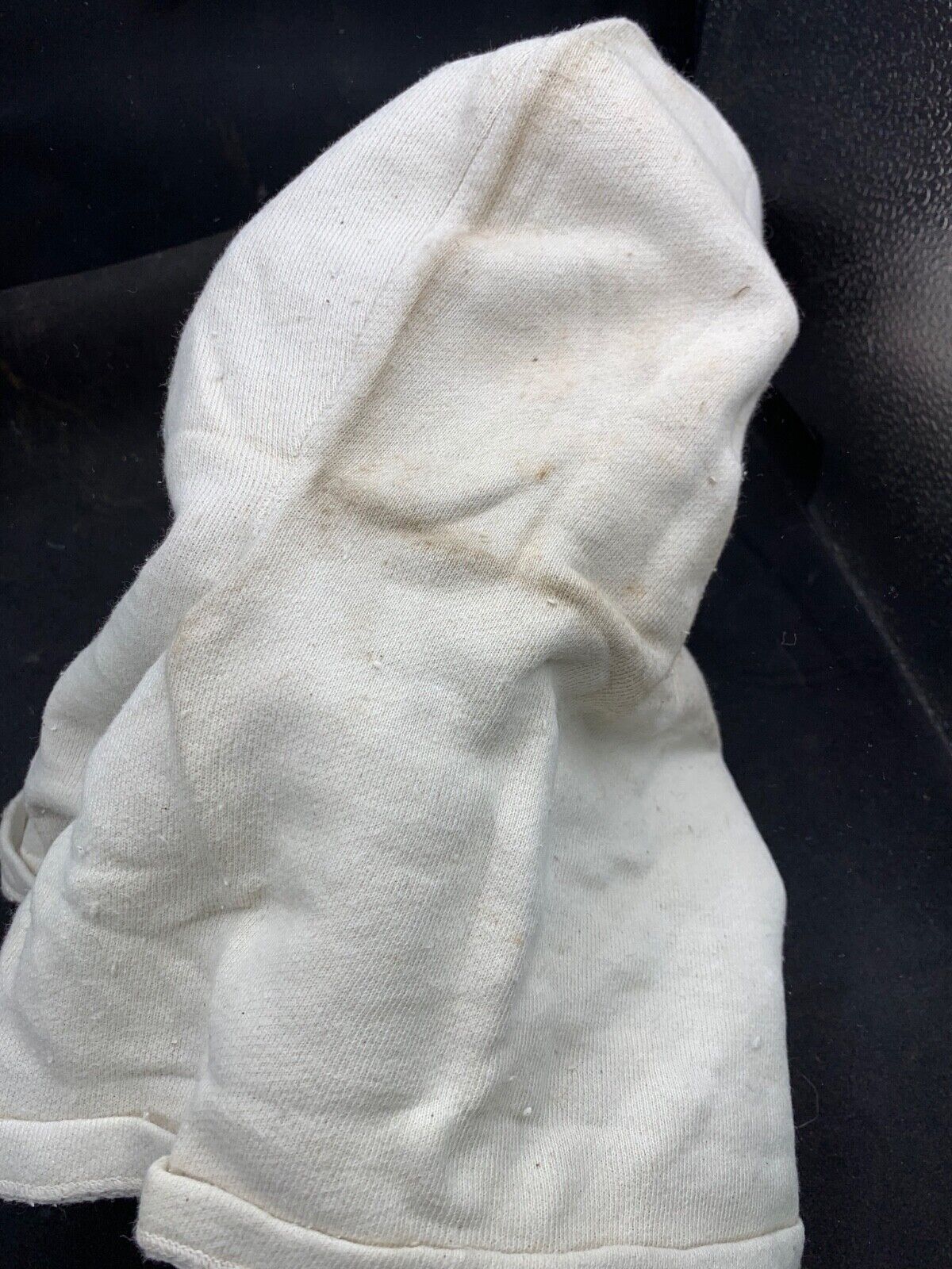 Original WW2 British Royal Navy Gunners Flash Hood - The Militaria Shop