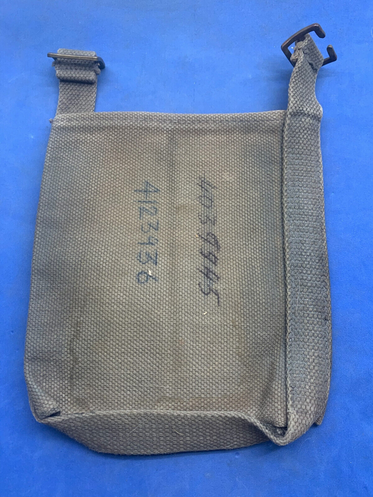 WW2 British Army / RAF 37 Pattern Webbing Water Bottle Carrier Harness 1942 Date - The Militaria Shop