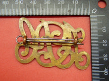 Load image into Gallery viewer, British Army Victorian APC - Army Pay Corps Helmet Plate with rear fixing loops - The Militaria Shop