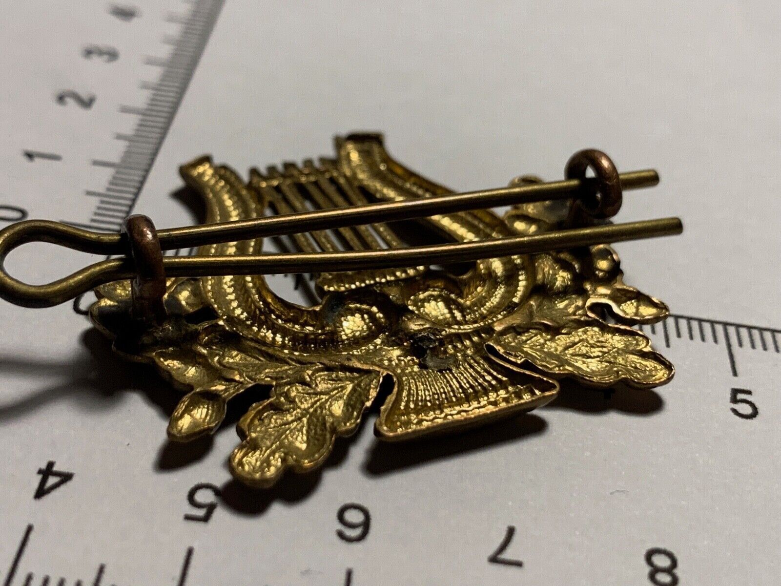 Musicians Trade Badge - WW1 WW2 British Army Cap Badge - The Militaria Shop
