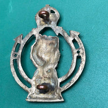 Load image into Gallery viewer, Original WW2 Royal Armoured Corps - Kings Crown British Army Cap Badge - The Militaria Shop