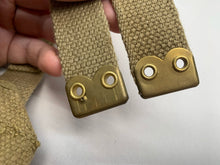 Load image into Gallery viewer, Original WW2 British Army 37 Pattern Shoulder Strap - D.R.M Ltd - 1943 Normal - The Militaria Shop