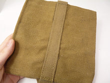 Load image into Gallery viewer, Original WW2 1943 Dated British Army 37 Pattern Water Bottle Carrier Harness - The Militaria Shop