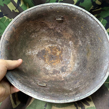 Load image into Gallery viewer, Original WW2 British / Canadian Army Mk3 Turtle Helmet - The Militaria Shop