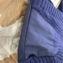 Lade das Bild in den Galerie-Viewer, Genuine British RAF Royal Navy Blue Wool V-Neck Pullover Jersey - 94cm Chest - The Militaria Shop