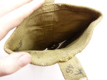Load image into Gallery viewer, Original WW2 1943 Dated British Army 37 Pattern Water Bottle Carrier Harness - The Militaria Shop