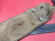 Load image into Gallery viewer, Original WW2 Swiss Army / German Army Tent Pole / Zeltbahn Peg Bag - The Militaria Shop