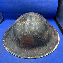 Charger l'image dans la galerie, Original WW2 British Army Mk2 Brodie Combat Helmet - The Militaria Shop
