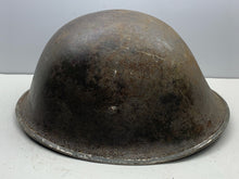 Charger l'image dans la galerie, Original WW2 British / Canadian Army Mk3 High Rivet Combat Helmet Shell - The Militaria Shop