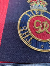 Load image into Gallery viewer, British Army Bullion Embroidered Blazer Badge - The Life Guards - King's Cr - The Militaria Shop