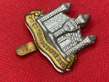Charger l'image dans la galerie, Original British Army - THE CAMBRIDGESHIRE REGIMENT Cap Badge - The Militaria Shop