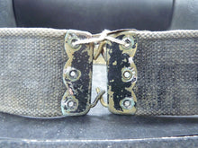 Load image into Gallery viewer, Original British Army / RAF Webbing Belt - WW2 37 Pattern - 40 Inch Waist Max - The Militaria Shop