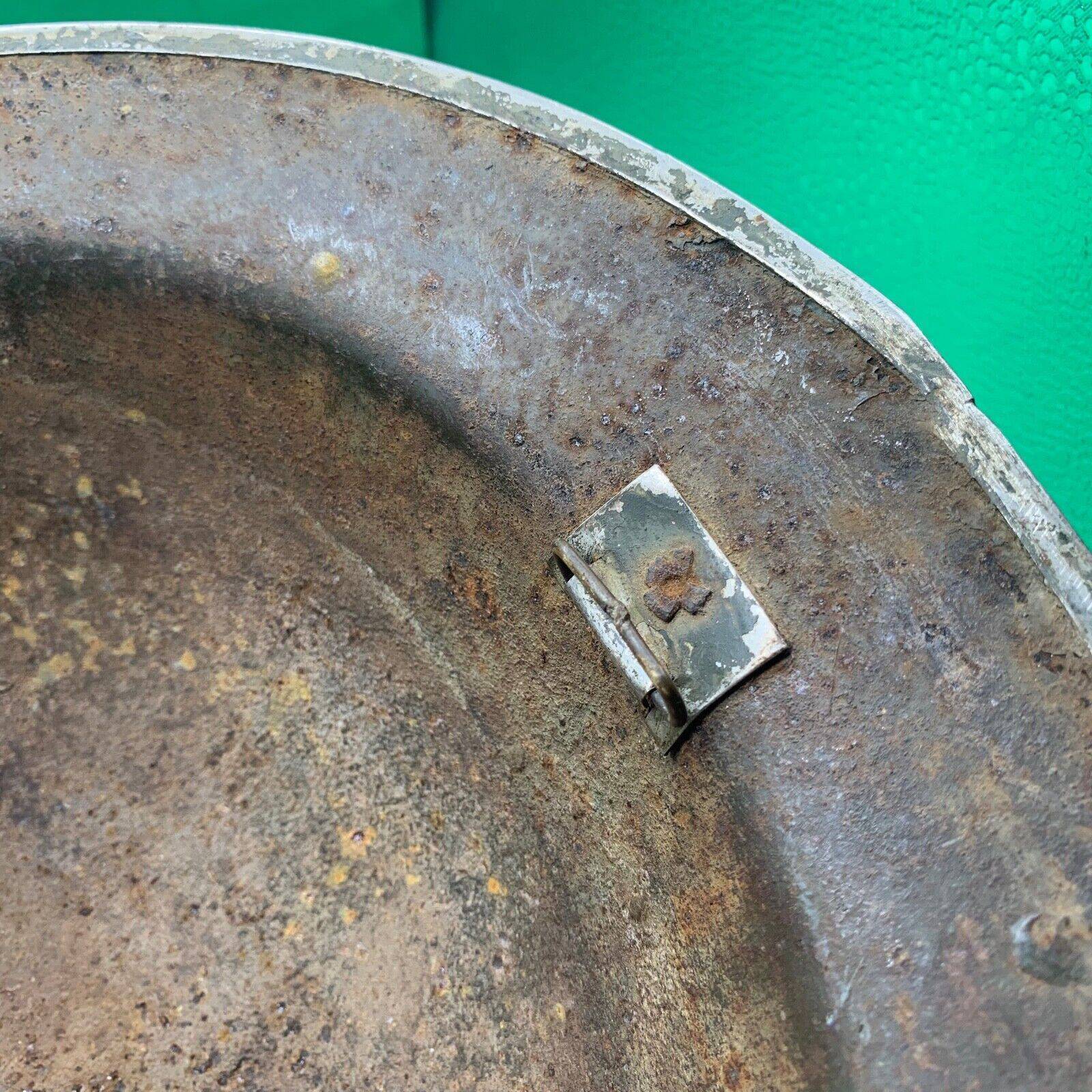 Original WW2 South African Army Mk2 Brodie Helmet - British Style Combat Helmet - The Militaria Shop