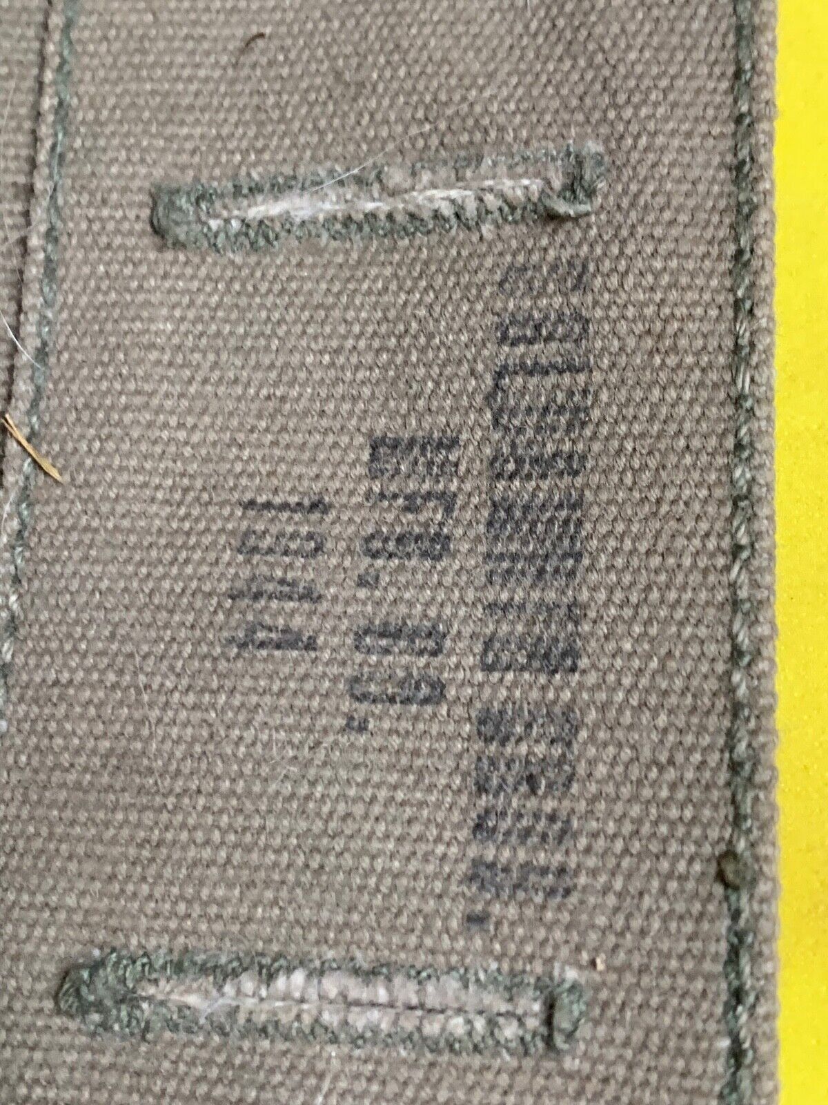 Original WW2 US Army M1928 Haversack Pack Tail - 1944 Dated - The Militaria Shop