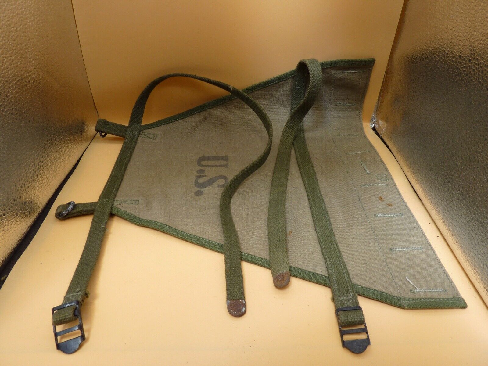 Original WW2 US Army M1928 Haversack Pack Tail - 1944 Dated - The Militaria Shop