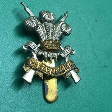 Charger l'image dans la galerie, Original WW2 British Army 3rd Carabiniers Regiment Cap Badge - The Militaria Shop