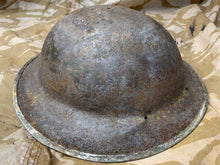 Load image into Gallery viewer, Original WW2 South African Army Mk2 Brodie Helmet - British Style Combat Helmet - The Militaria Shop