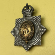 Load image into Gallery viewer, Original WW1 British Army Cap Badge - 1st King's Dragoon Guards - The Militaria Shop