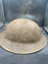 Load image into Gallery viewer, Original WW2 British / South African Mk2 Army Helmet & Liner - The Militaria Shop