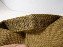 Load image into Gallery viewer, Original WW2 1943 Dated British Army 37 Pattern Water Bottle Carrier Harness - The Militaria Shop