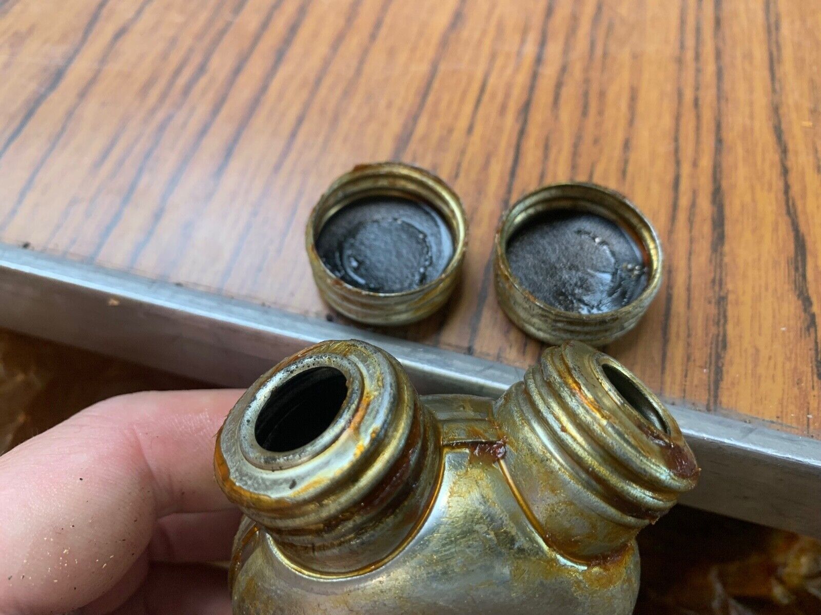 Original Russian Army WW2/Cold War Mosin Nagant Oil Bottle - Old stock genuine - The Militaria Shop