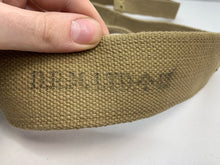 Load image into Gallery viewer, Original WW2 British Army 37 Pattern Shoulder Strap - D.R.M Ltd - 1943 Normal - The Militaria Shop