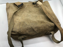 Load image into Gallery viewer, Original British Army WW2 37 Pattern Soldiers Large Pack & Straps - 1940 Dat - The Militaria Shop