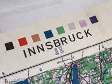 Load image into Gallery viewer, Original WW2 British Army / RAF Maps of Germany - Innsbruck - The Militaria Shop