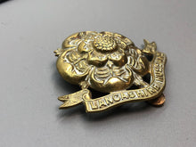 Load image into Gallery viewer, Original WW1 British Army Cap Badge - Lancashire Hussars - The Militaria Shop