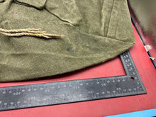 Load image into Gallery viewer, Original WW2 British Army Officer's Large Canvas Washing Bowl - The Militaria Shop