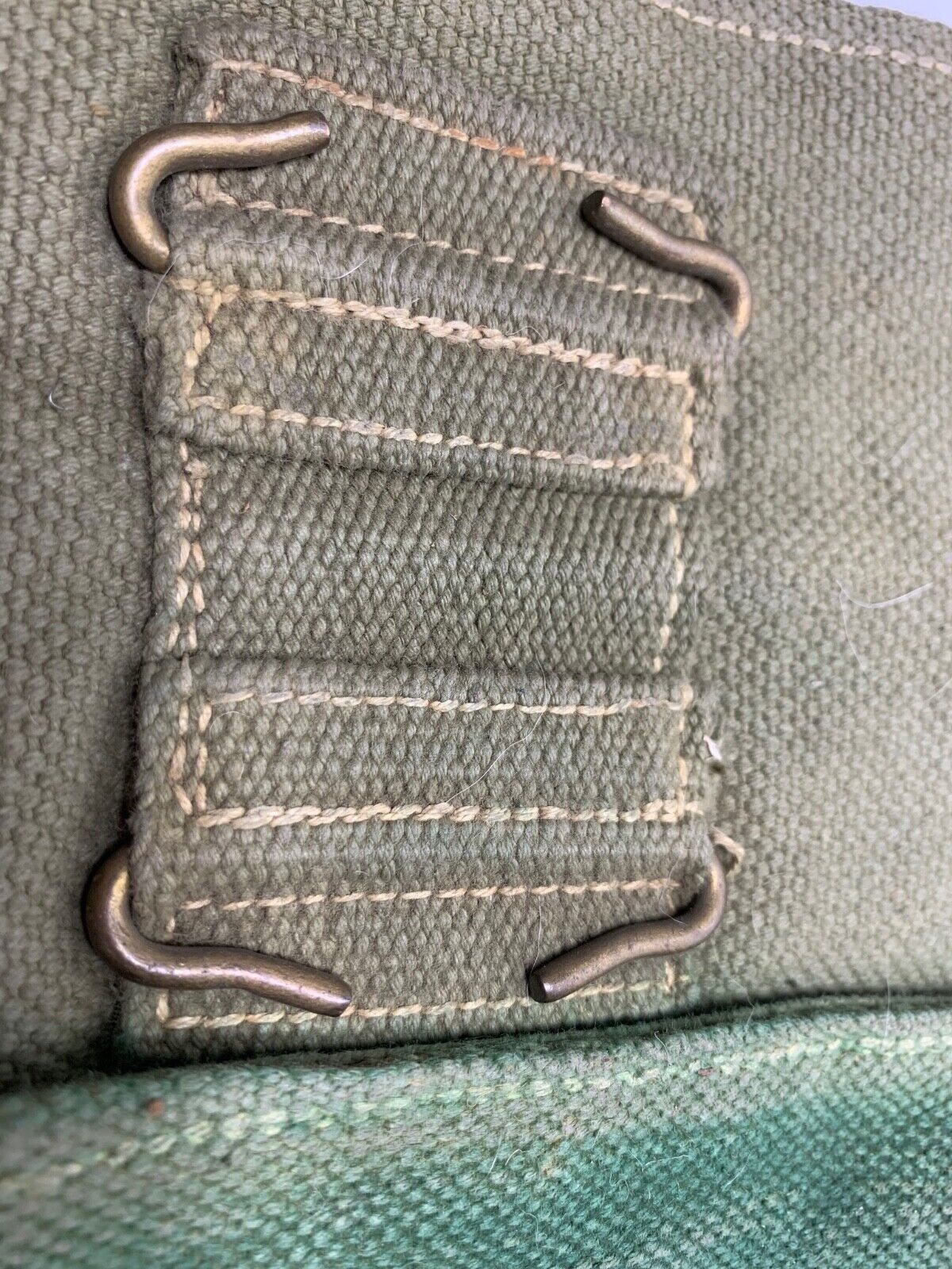 Original WW2 Pattern 37 Pattern British Army Webbing Bren Pouch - The Militaria Shop