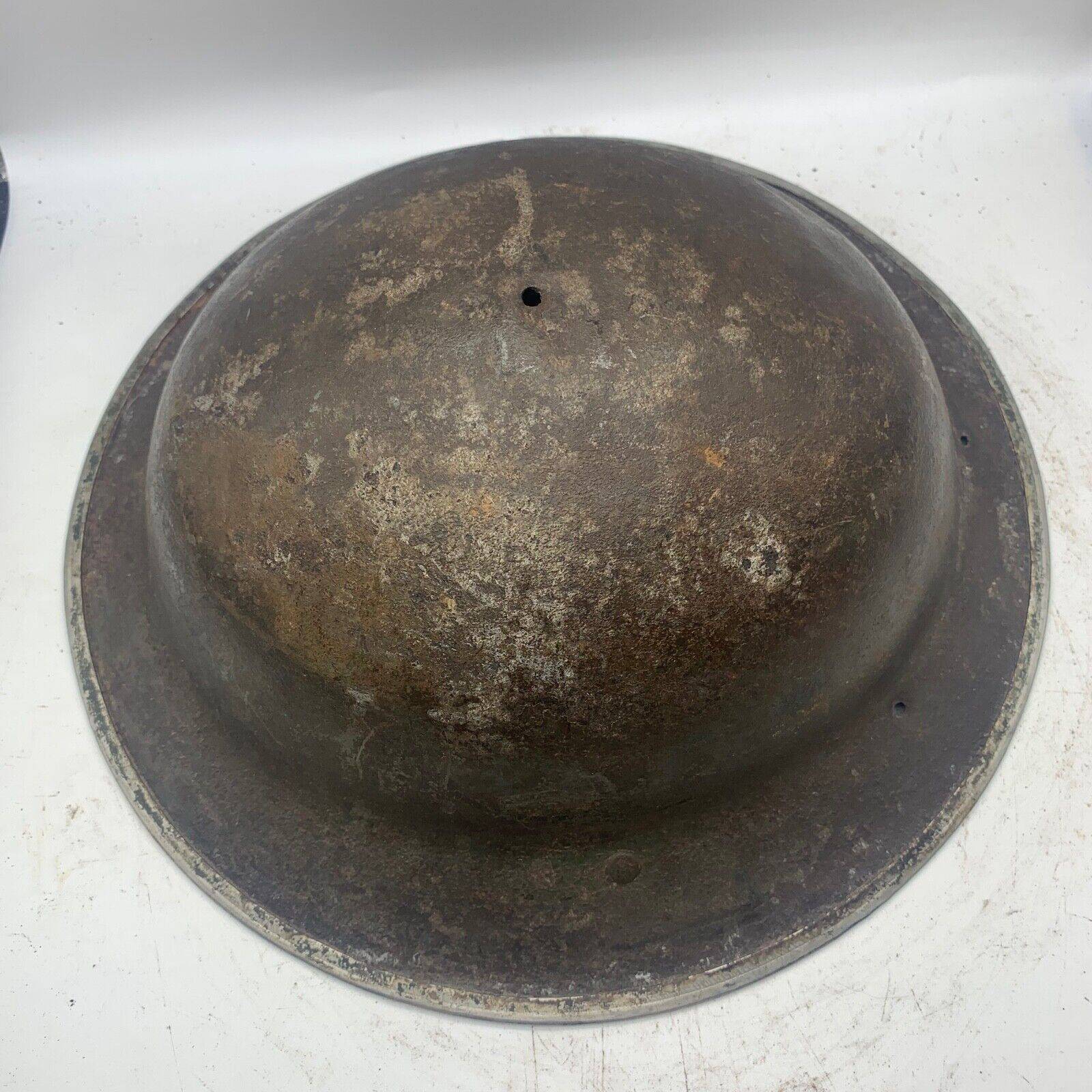 Original WW2 South African Army Mk2 Brodie Helmet - British Style Combat Helmet - The Militaria Shop