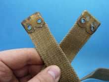 Load image into Gallery viewer, Original WW2 British Army Shoulder Strap - 37 Pattern Webbing - The Militaria Shop