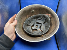 Load image into Gallery viewer, WW2 British / Canadian Army Mk3 Combat Turtle Helmet & Liner - The Militaria Shop