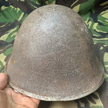 Load image into Gallery viewer, Original WW2 British / Canadian Army Mk3 Turtle Helmet - The Militaria Shop