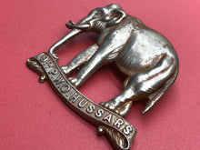Load image into Gallery viewer, Original British Army 19th Hussars (Princess of Wales's Own) Cap Badge - The Militaria Shop