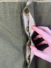 Load image into Gallery viewer, Original Pre-WW2 British Army W.O.1 Service Dress Breeches Named Royal Engineers - The Militaria Shop