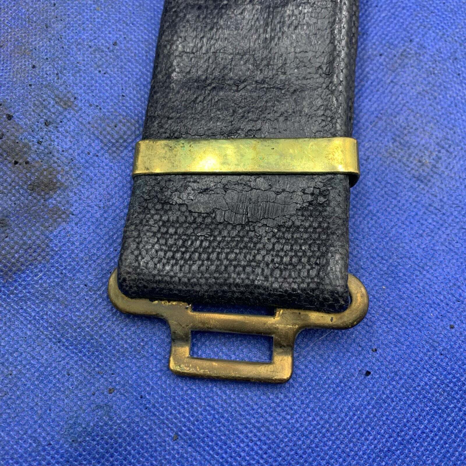 WW2 British Army / RAF 37 Pattern Combat Belt - Used Original - 40" Waist - The Militaria Shop